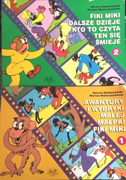 Małpka Fiki Miki, zestaw 2 książek