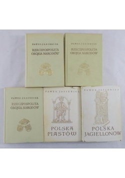 Rzeczpospolita Obojga Narodów zestaw 5 książek
