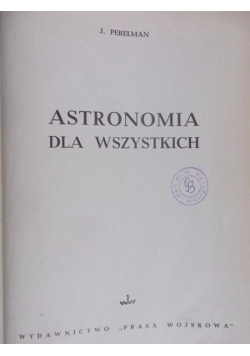Astronomia dla wszystkich, 1949 r.