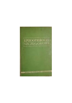 Epizootologia szczegółowa