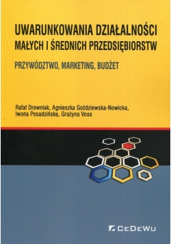 Uwarunkowania działalności małych i średnich przedsiębiorstw