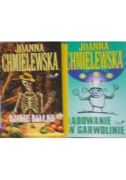 Dzikie Białko/Lądowanie w Garwolinie - zestaw 2 książek