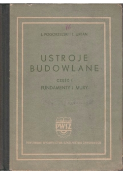 Ustroje budowlane, cz.I