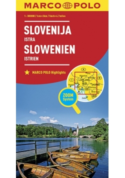Słowenia Istria mapa