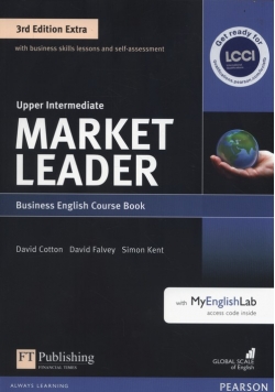 Market Leader Extra Upper Intermediate Course Book +DVD + MyEnglishLab