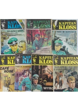Kapitan Kloss, zestaw 7 książek