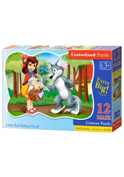 Puzzle 12 maxi konturowe Little Red Riding Hood/ B-120185