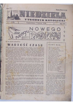 Dzwon Niedzielny Ilustrowany Tygodnik Katolicki Rocznik IV.,1928 r.
