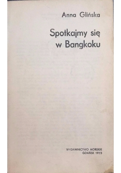 Spotkajmy się w Bangkoku