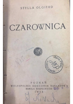 Czarownica, 1928 r.
