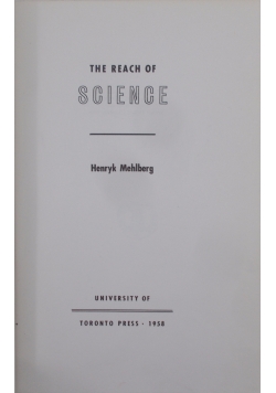 The Reach of Science