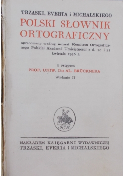 Polski słownik ortograficzny