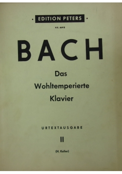 Das Wohltemperierte Klavier II