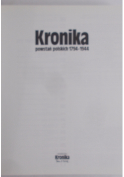 Kronika powstań polskich 1794-1944