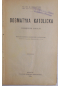 Dogmatyka katolicka , 1925 r.