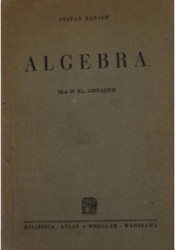 Algebra, 1946 r.