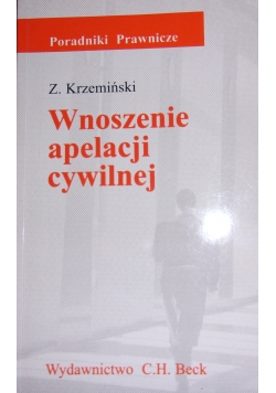 Wnoszenie apelacji cywilnej
