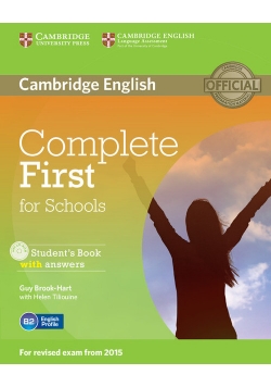 Complete First for Schools Student's Book with answers + CD