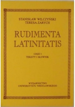 Rudimenta Latinitatis Część