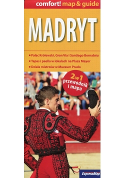 Madryt comfort! map&guide laminowany 2w1 Przewodnik i mapa