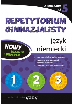 Repetytorium gimnazjalisty język niemiecki
