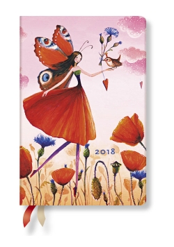 Kalendarz 2018 Poppy Field Mini Horizontal