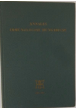 Annales Immunologiae hungricae