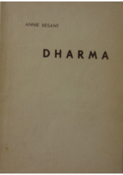 Dharma, 1937 r.