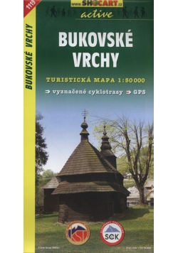 Bukovske Vrchy Mapa turystyczna 1:50 000