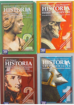 Zestaw 4 książek : HISTORIA
