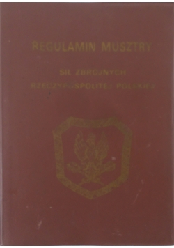 Regulamin musztry sił zbrojnych Rzeczypospolitej Polskiej