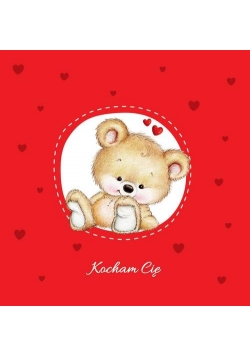 Książka upominek Kocham Cię