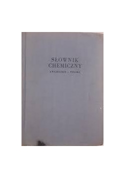 Słownik chemiczny angielsko-polski