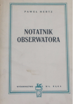 Notatnik obserwatora, 1948 r.