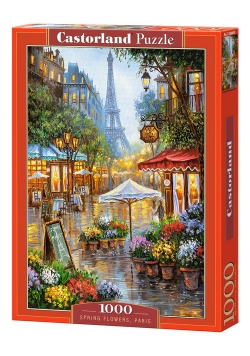 Puzzle Spring Flowers, Paris 1000