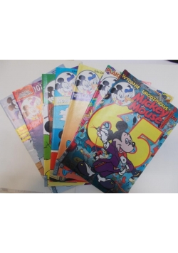 Mickey Mouse, zestaw 7 książek