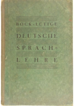 Deutsche Sprachlehre, 1937 r