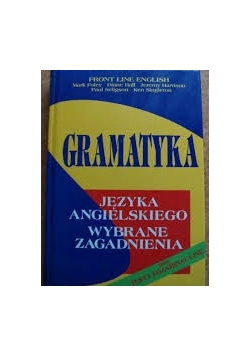 Gramatyka języka angielskiego wybrane zagadnienia