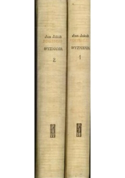 Wyznania , Tom I-II