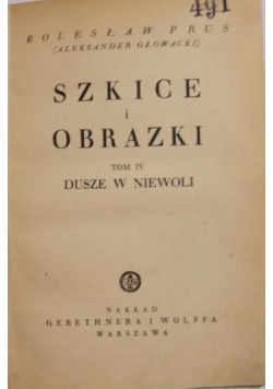 Szkice i obrazki, 1935 r.