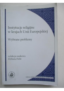 Instytucje religijne w krajach Unii Europejskiej