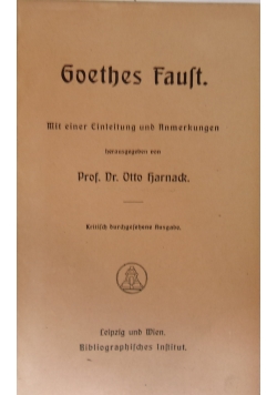 Goethes faust, ok. 1920r.