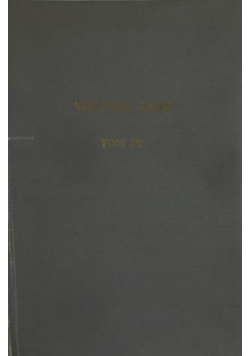 Volumina Legum. Tom IX, 1889 r.