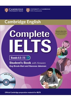 Complete IELTS Bands 6.5-7.5 Student's Book with answers with CD-ROM