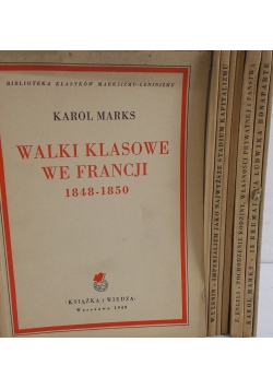 Zestaw 8 książek, 1949r.