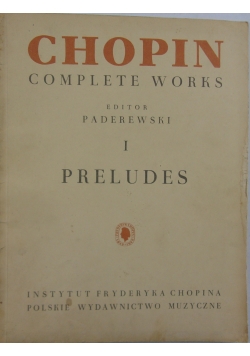 Preludes I, 1949 r.