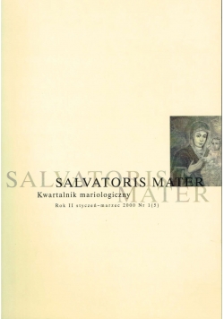 Salvator Mater. Kwartalnik meriologiczny, nr 1 (5)