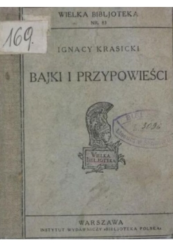 Bajki i przypowieści, 1924 r.