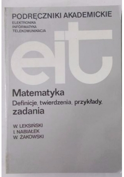 Podręczniki akademickie eit. Matematyka