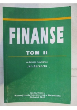 Finanse, Tom II